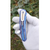 SPINNAKER авторський складаний ніж ручної роботи KUSTOM KNIVES, сталь - Damasteel Bifrost, 61-62 HRC, купити замовити в Україні